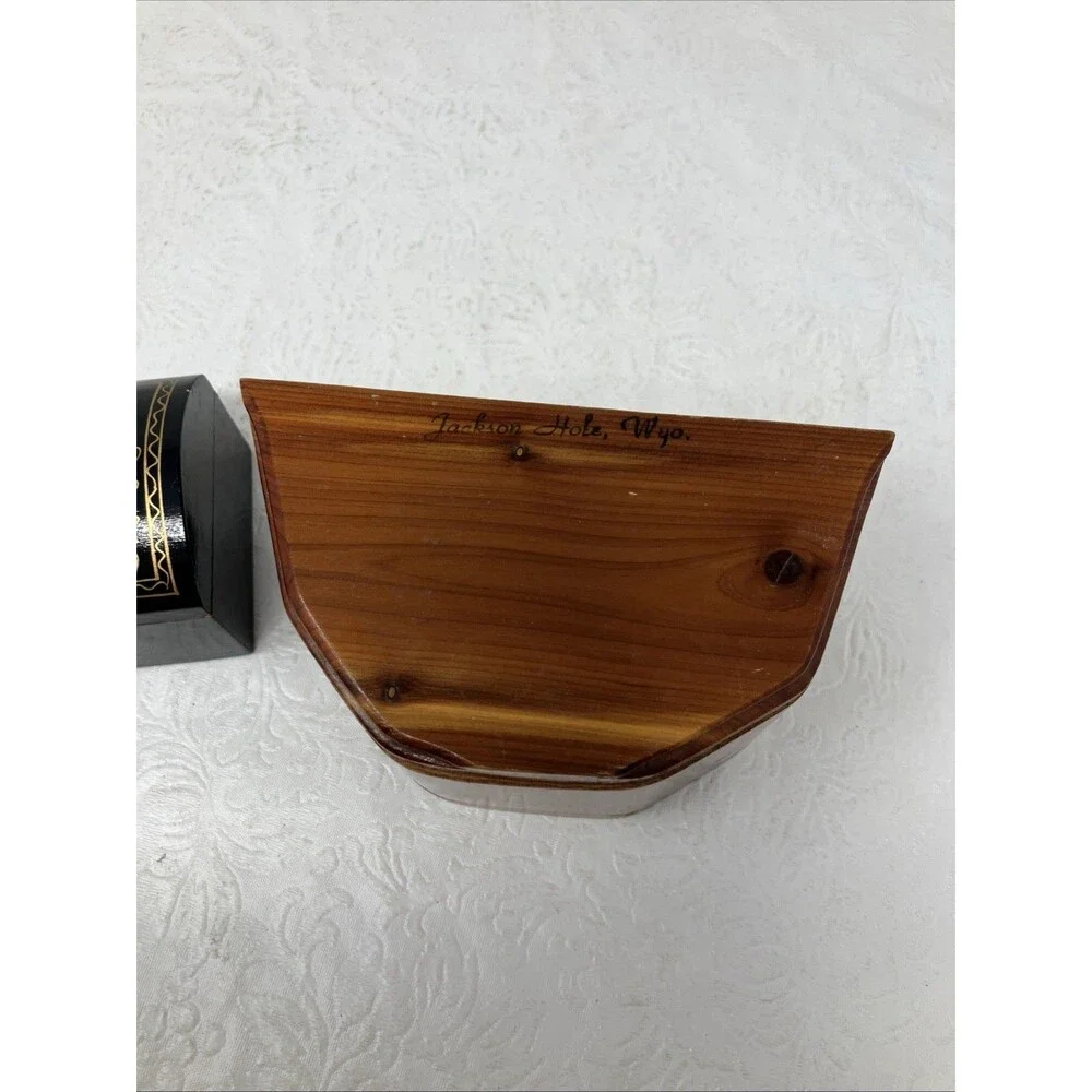 Handmade wood treasure