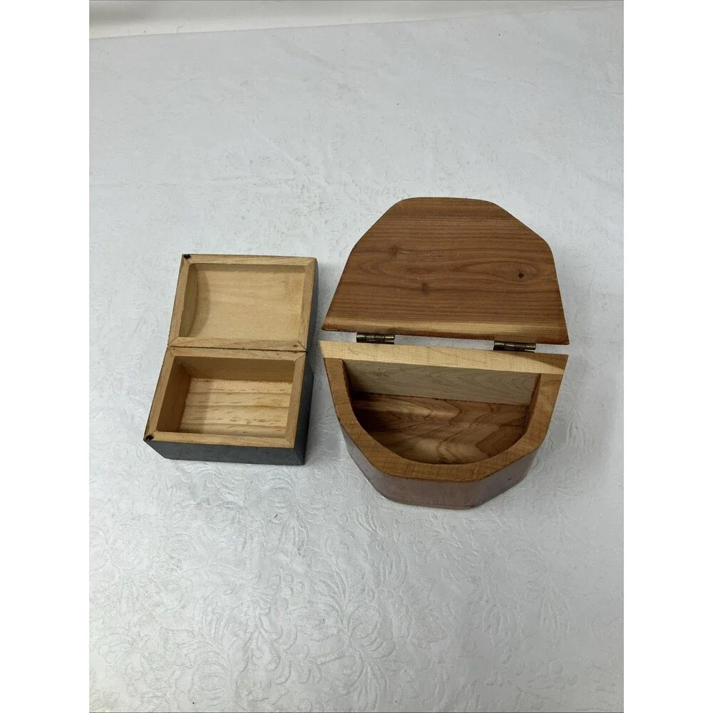 Handmade wood treasure
