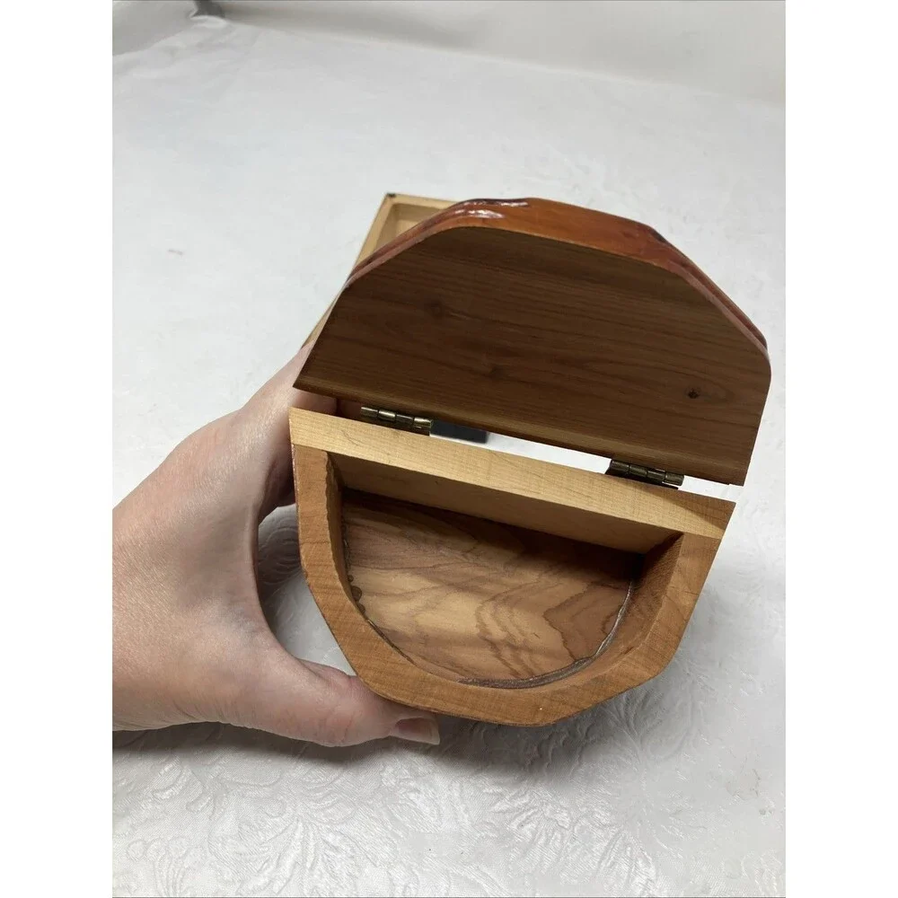 Handmade wood treasure