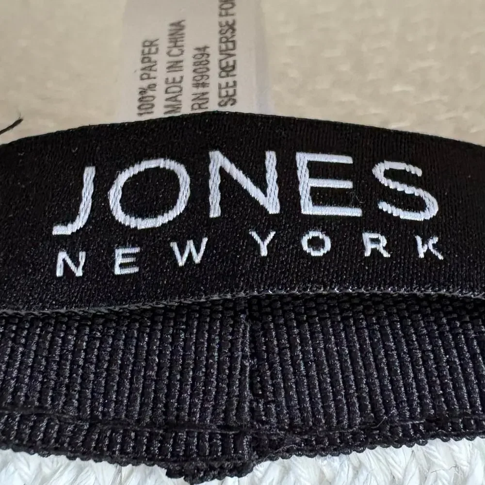 JONES NEW YORK Women's Sun Hat Sz OS Summer Cruise Ship Cabana Beachy Nautical