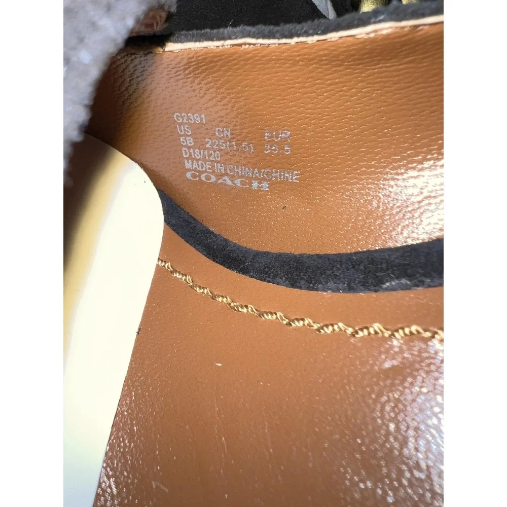 Coach heels womens