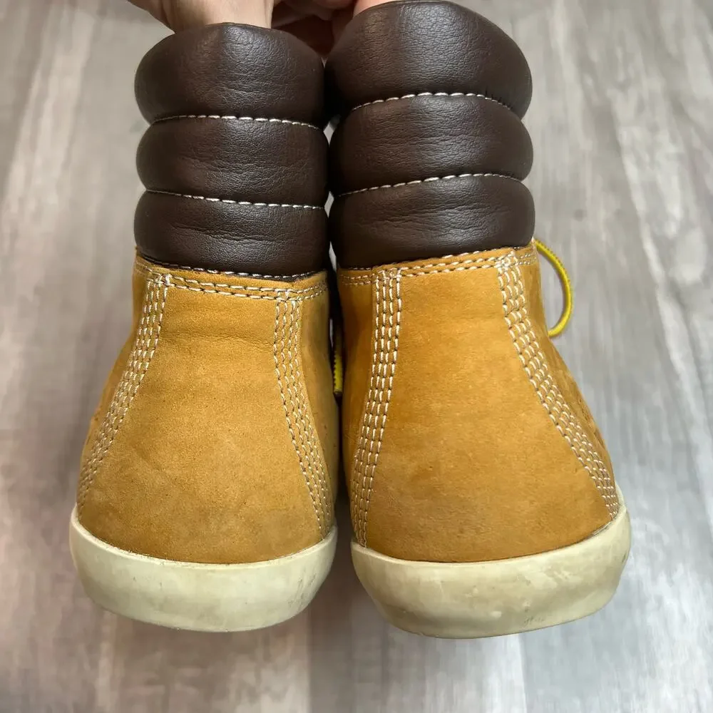 Timberland Women’s Tan Dausette Sneaker Boots Size 7 1/2