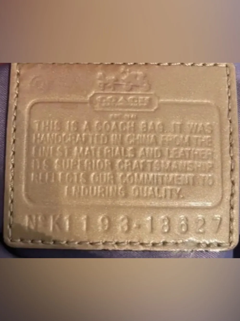 N/A coach patent