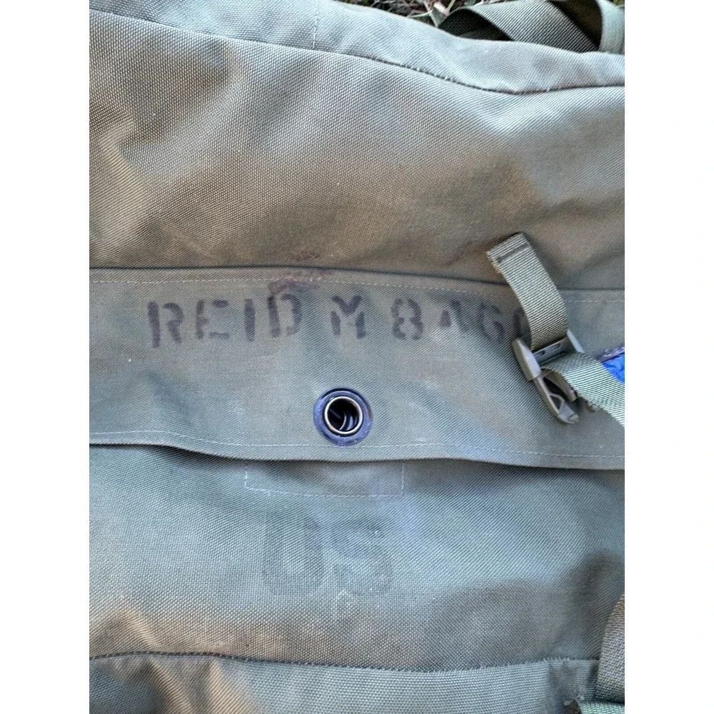 US‎ Military IMPROVED Duffel Bag ZIPPERED Duffle Bag USGI 8465-01-604-6541 USED