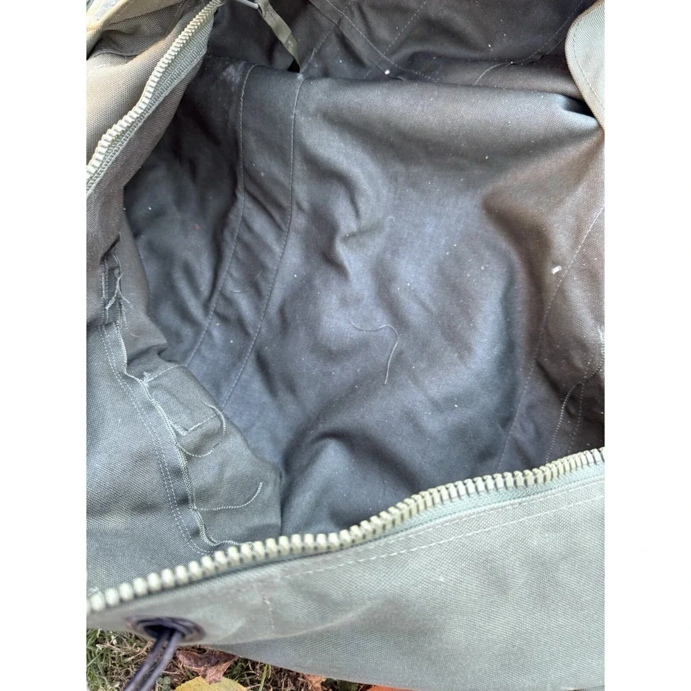 US‎ Military IMPROVED Duffel Bag ZIPPERED Duffle Bag USGI 8465-01-604-6541 USED