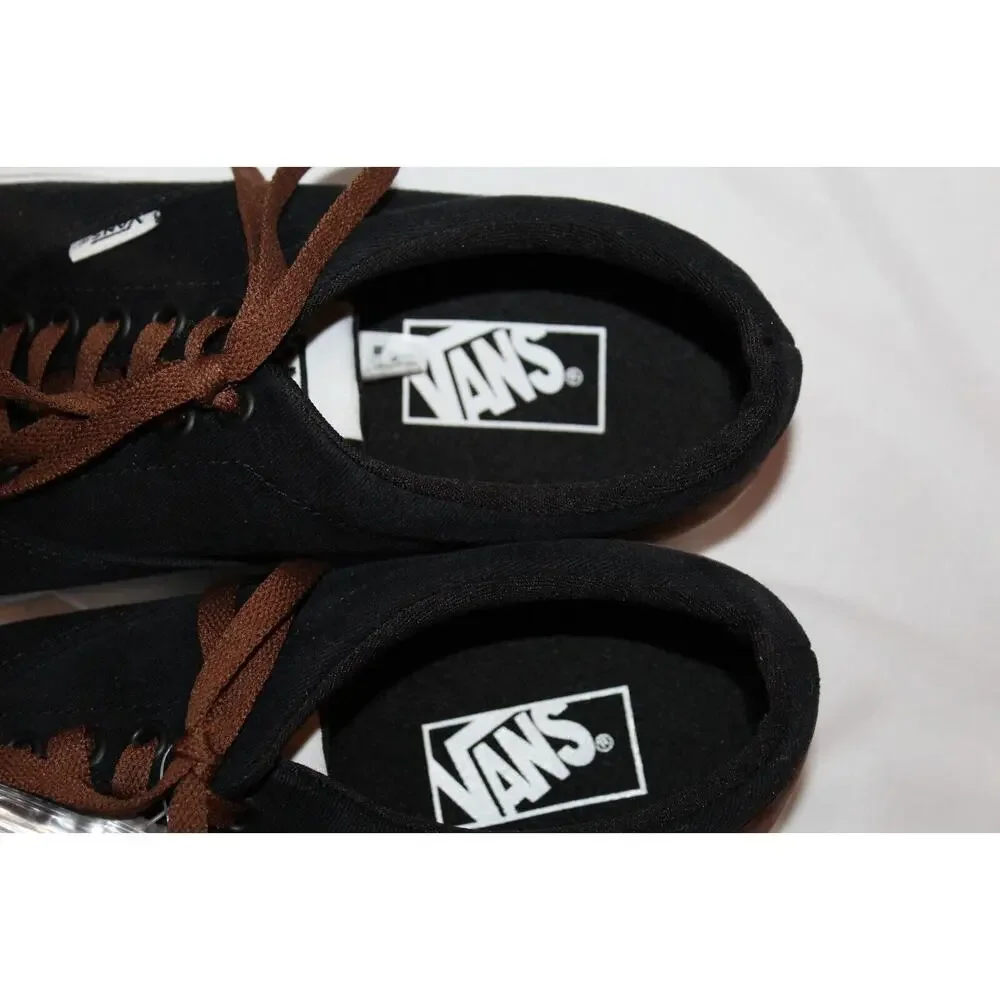 Vans features canvas