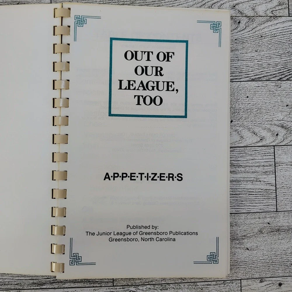 Cookbook out our