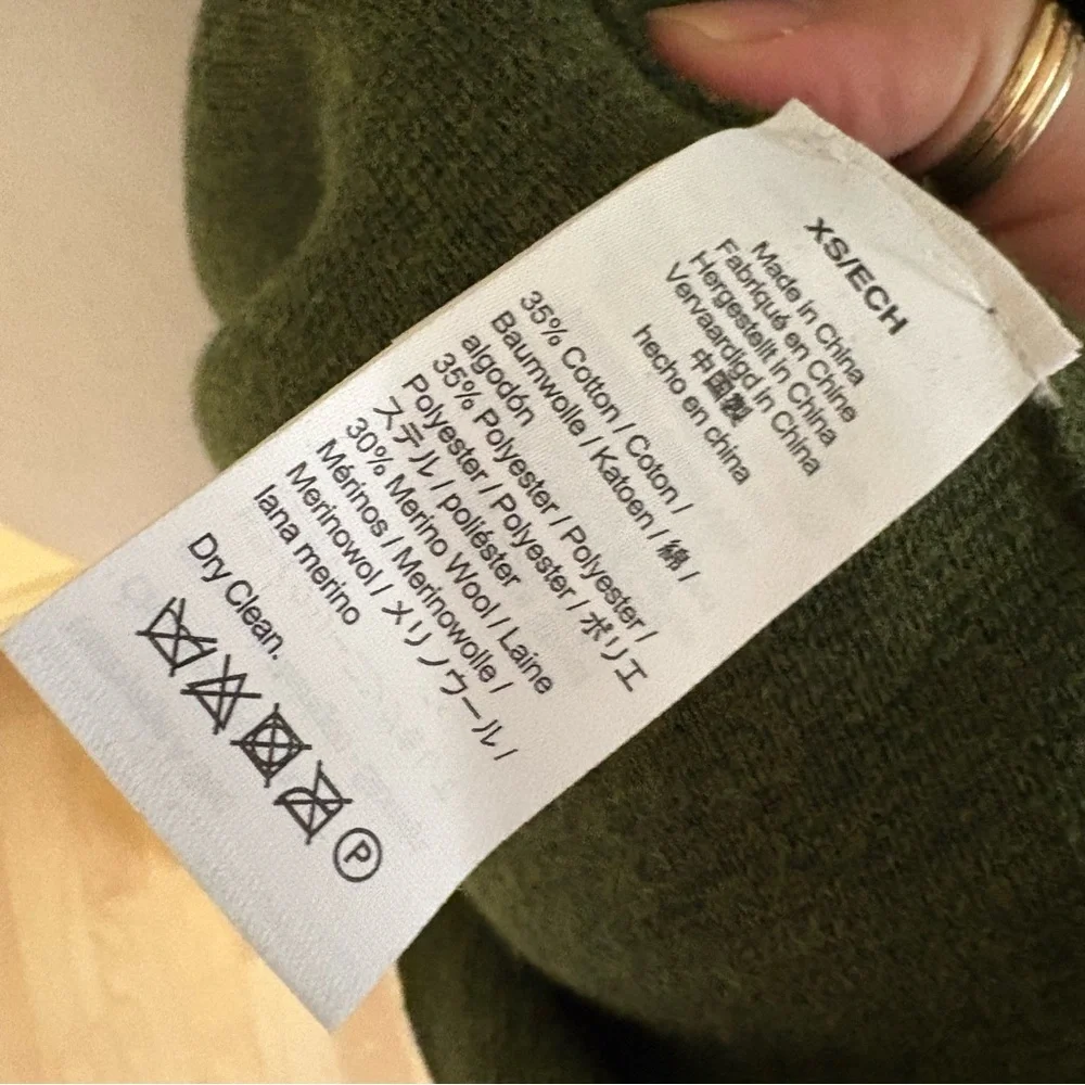 J. Crew size extra