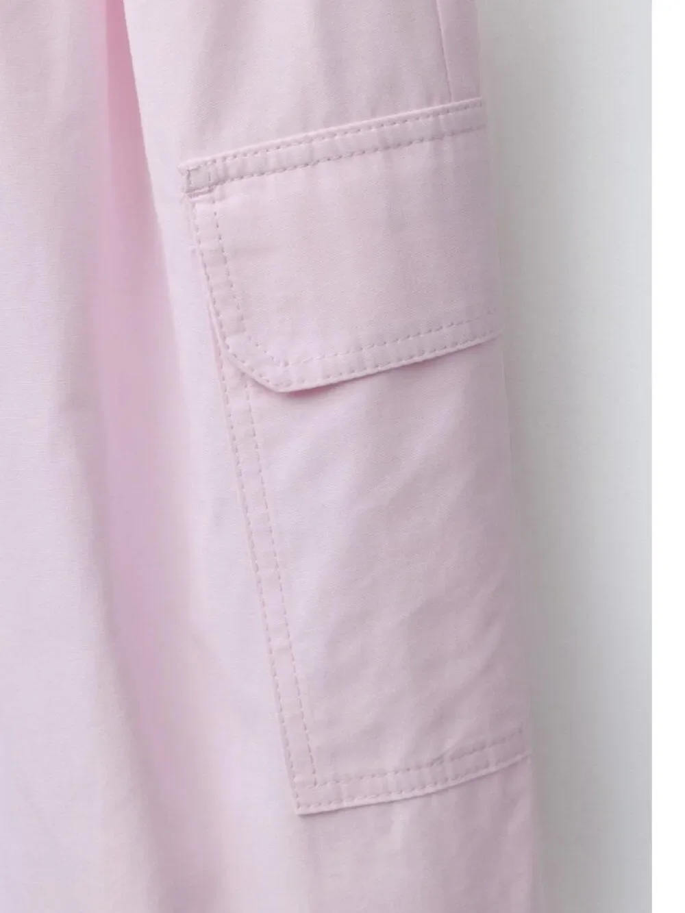 Zara Girl's Poplin‎ Cargo Pants - SIze 6 Years (122 cm) - 100% Cotton - NWT🌸
