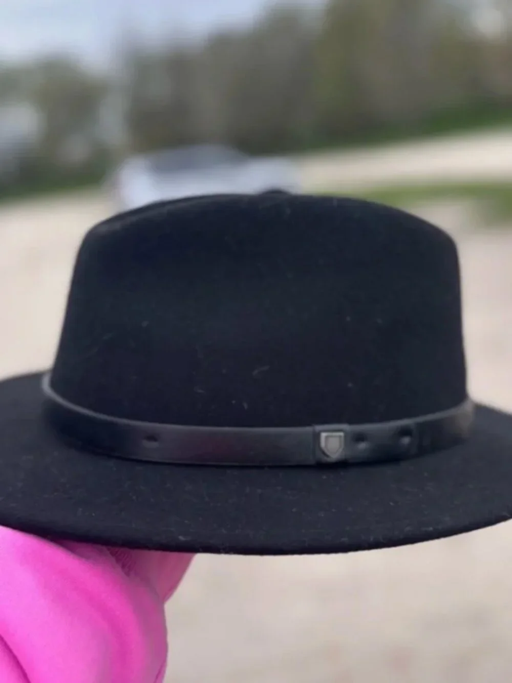 Brixton black felt