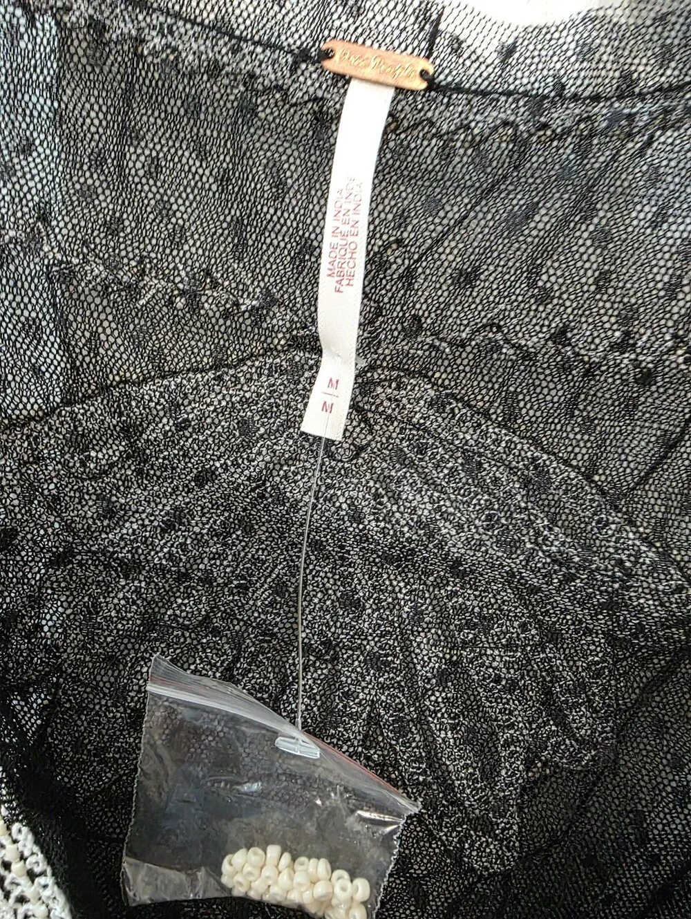 Free People tulle hem