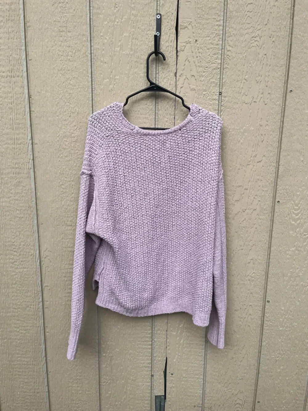 Free‎ People Coco Knit Pullover Sweater Top Purple Size Medium