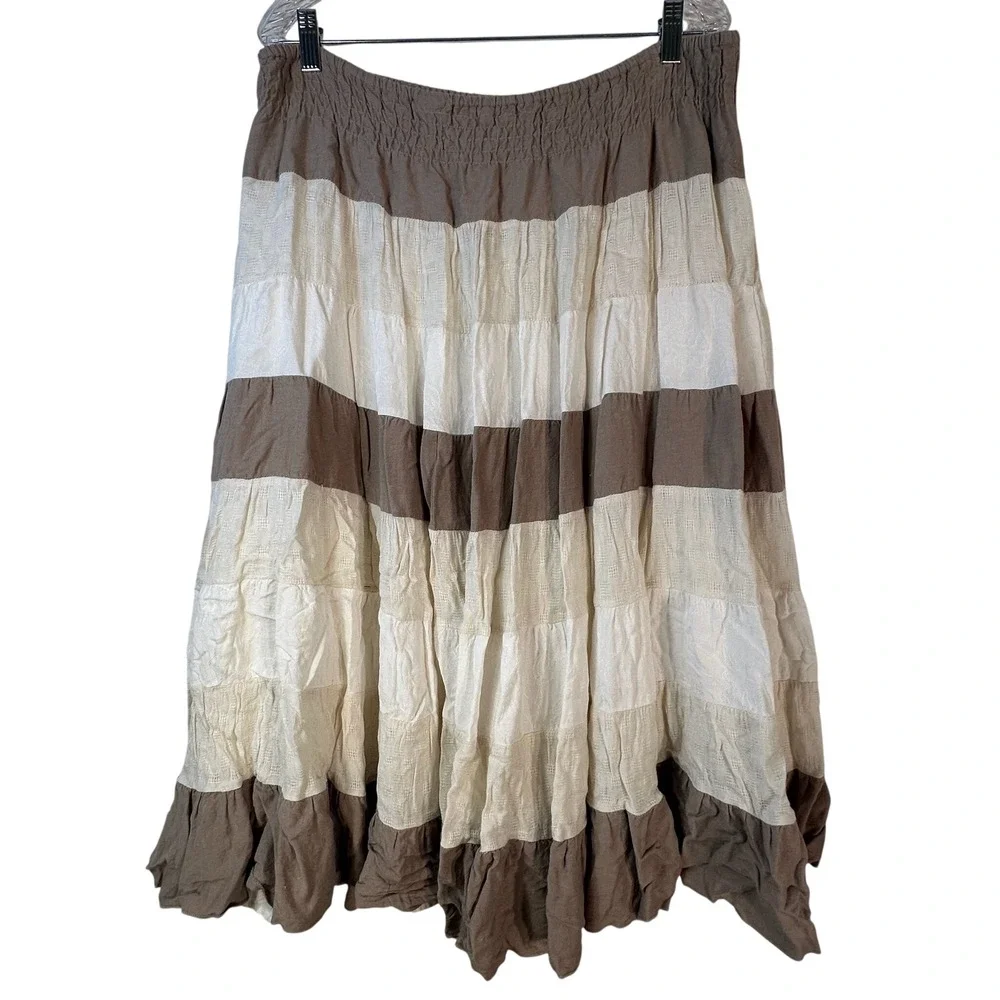 Coldwater Creek tiered midi