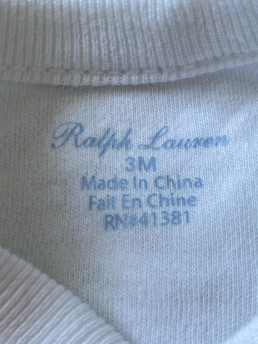 Ralph Lauren soft white
