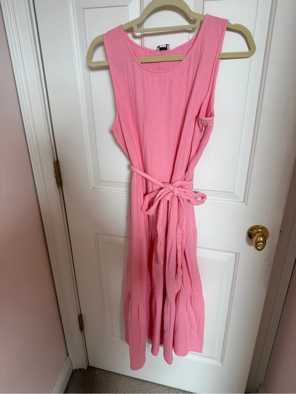 J. Crew pink sleeveless