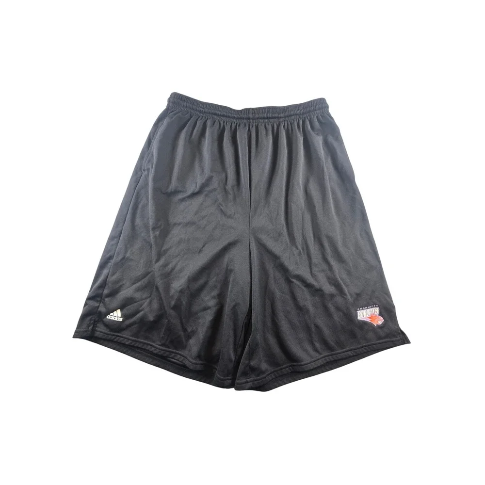 Adidas Charlotte Bobcats Basketball Shorts Mens 3XL Black Mesh NBA 9996ED-06