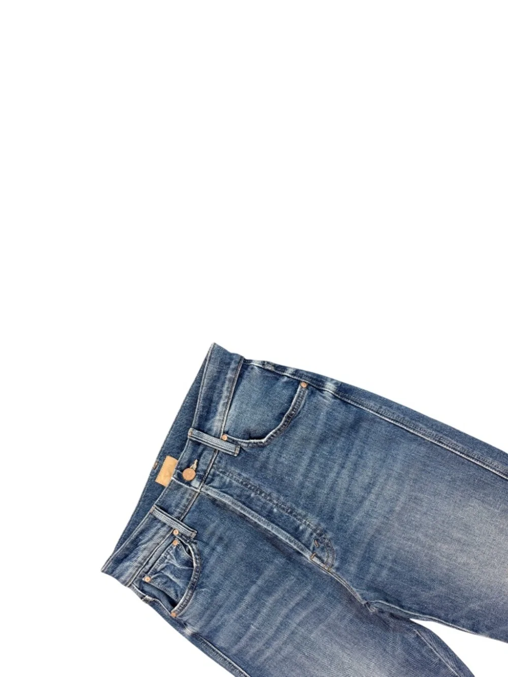 MOTHER High Waisted Double Hiker Skimp in Love Bombs Size 26