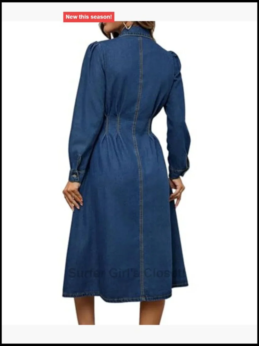 N/A long denim