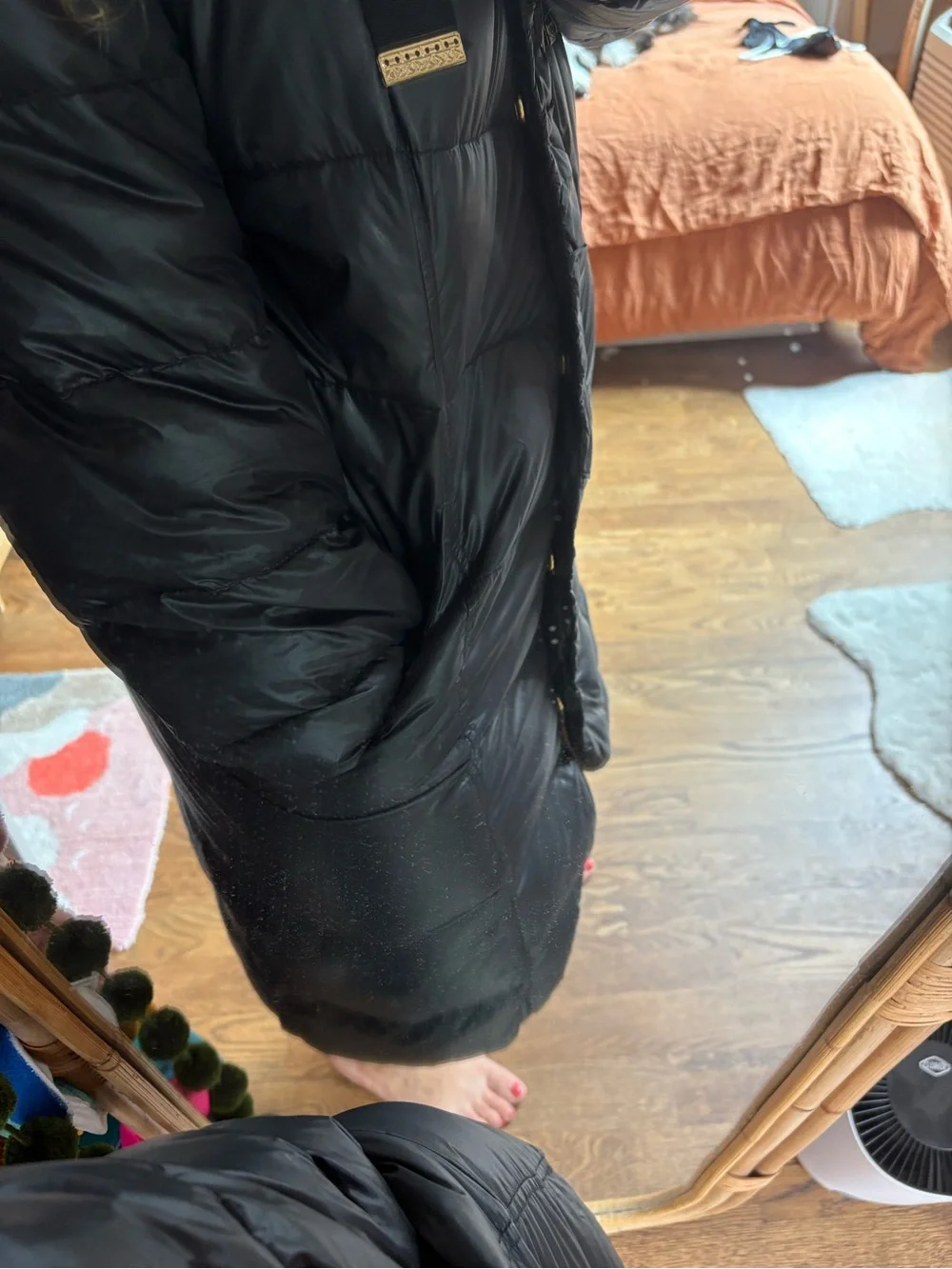Tahari sleek black