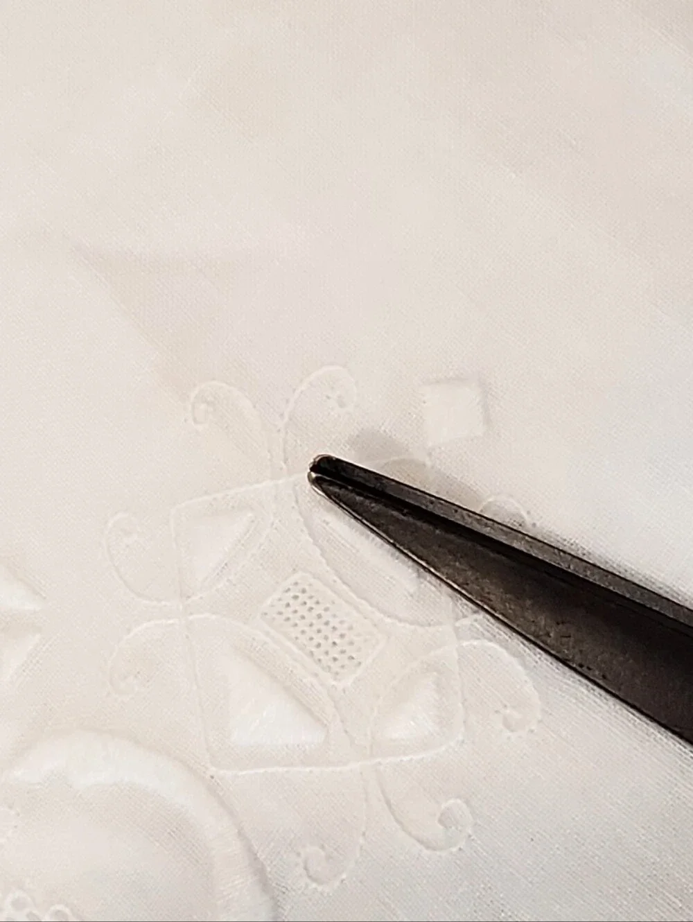 Vintage madeira linen