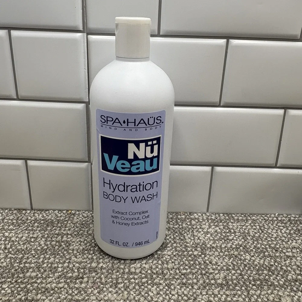 Spa Haus Nu Veau Hydration Body Wash 32 oz.‎ Bottle New