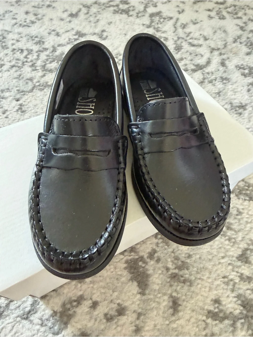 Mini shoes timeless black