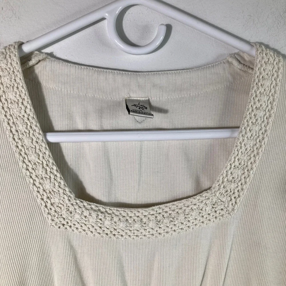 Prana cream ribbed