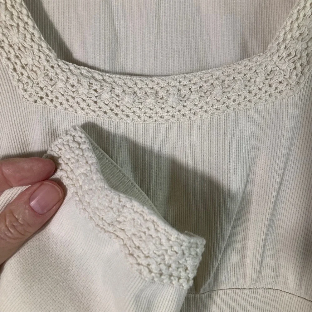 Prana cream ribbed