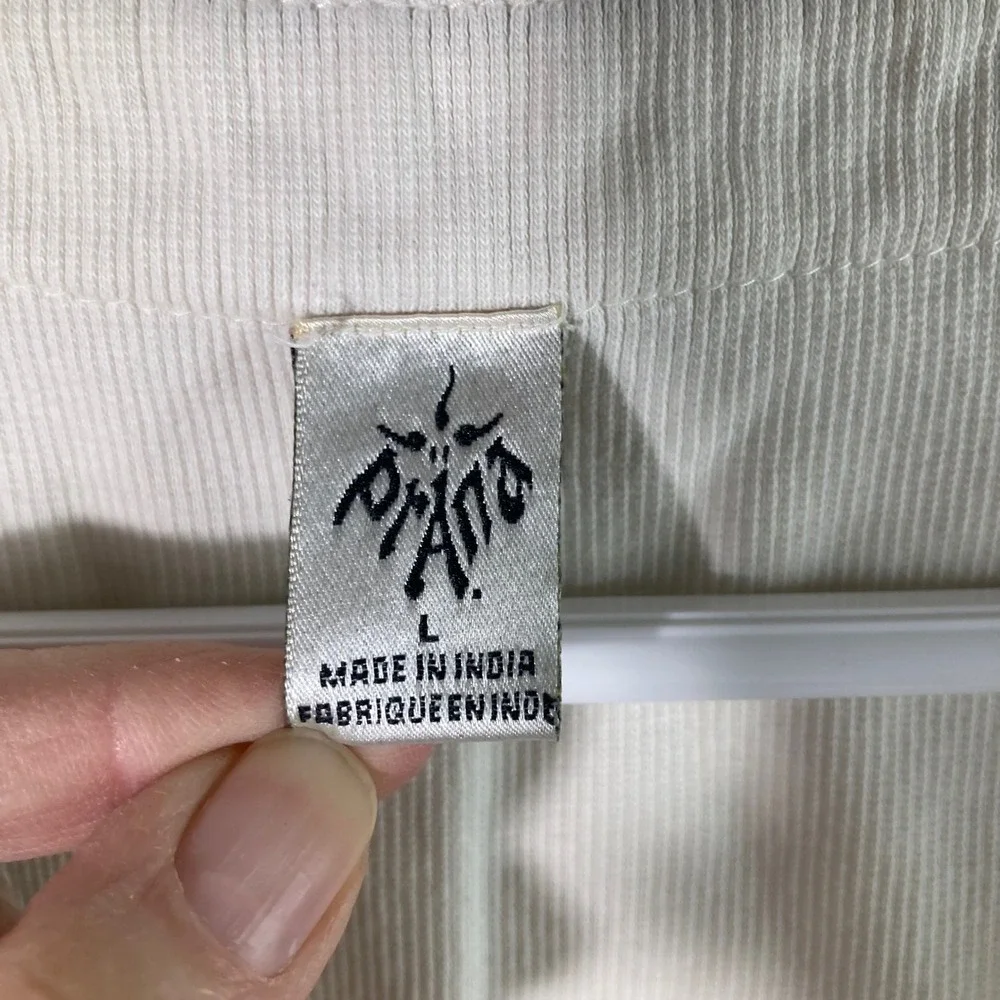 Prana cream ribbed