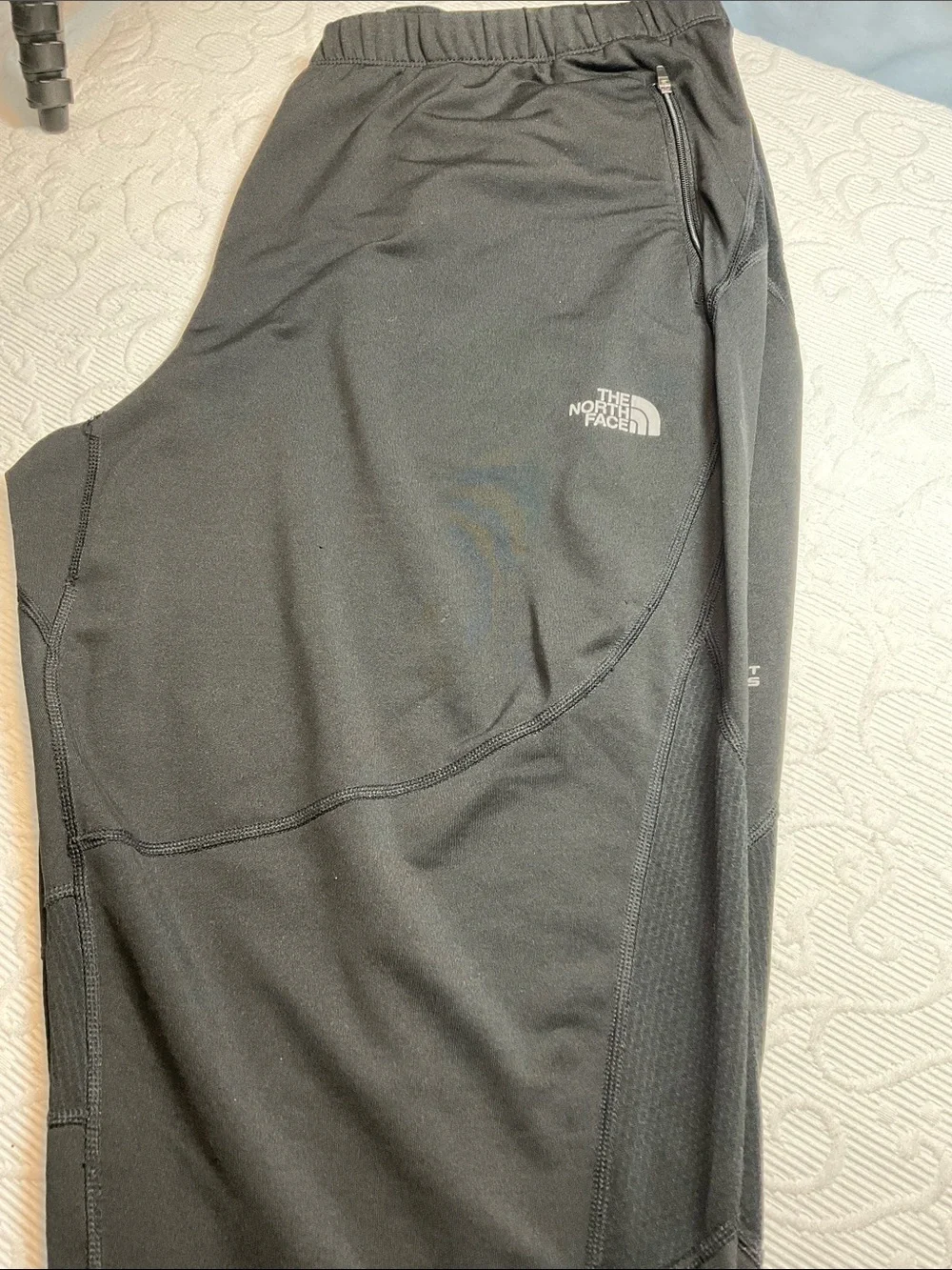The North Face Black Athletic Base layer/track pant. XL.