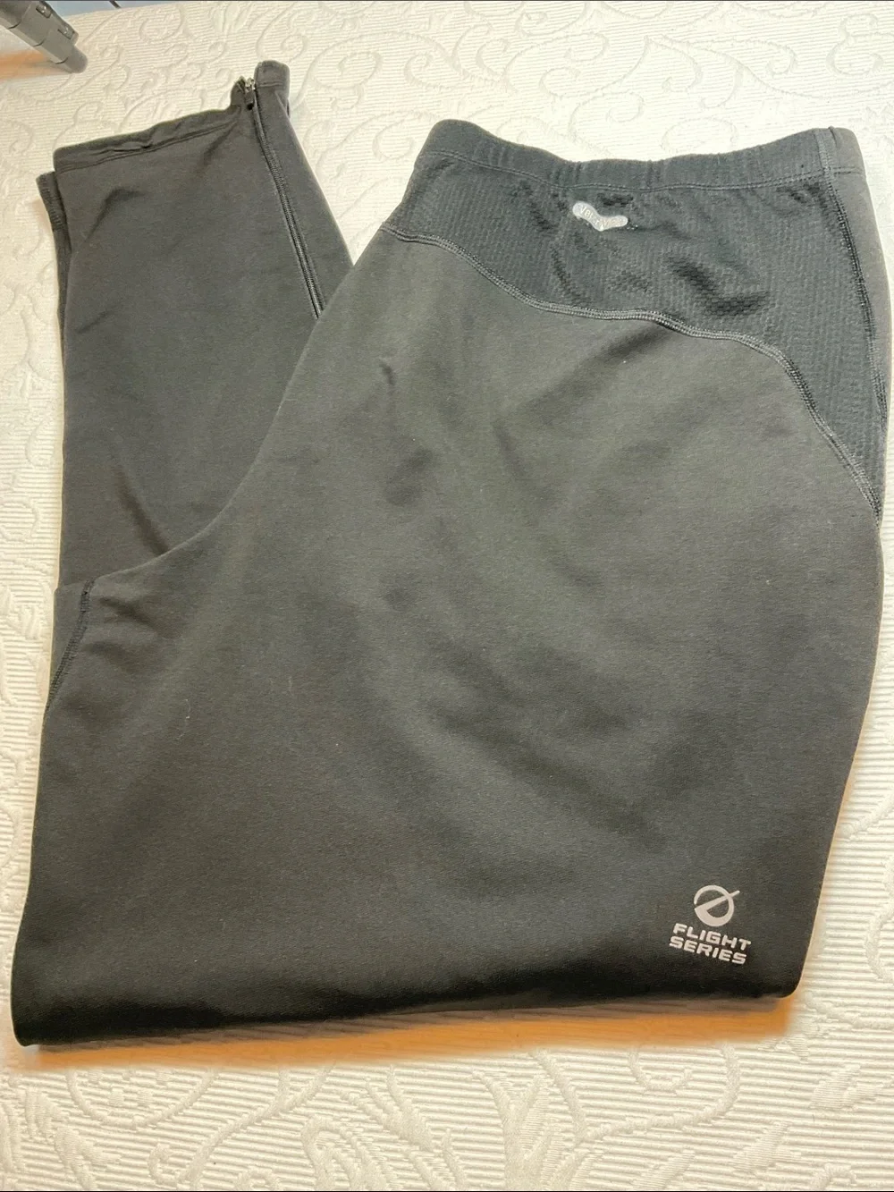 The North Face Black Athletic Base layer/track pant. XL.