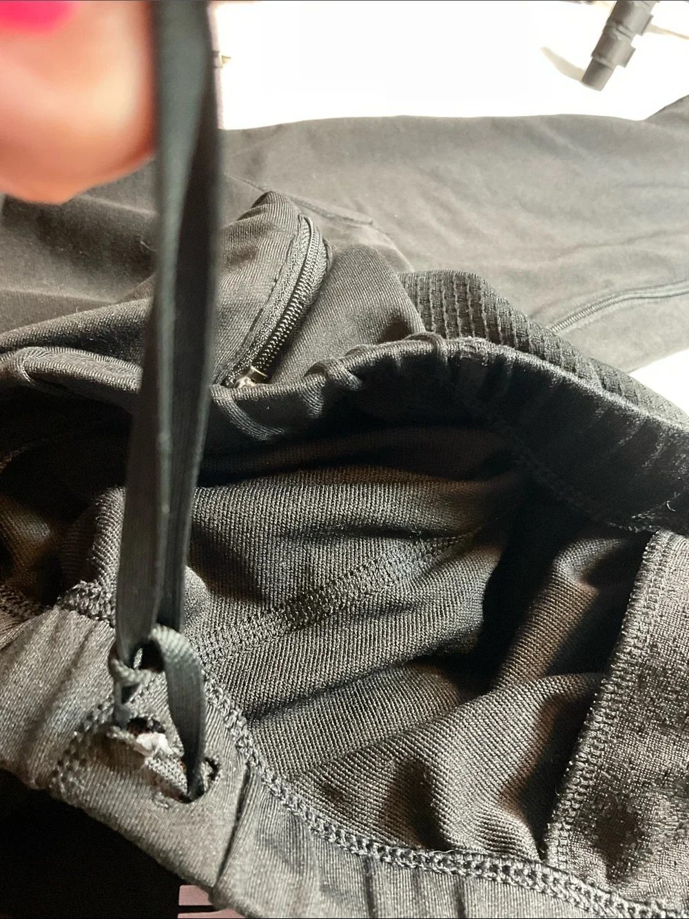 The North Face Black Athletic Base layer/track pant. XL.