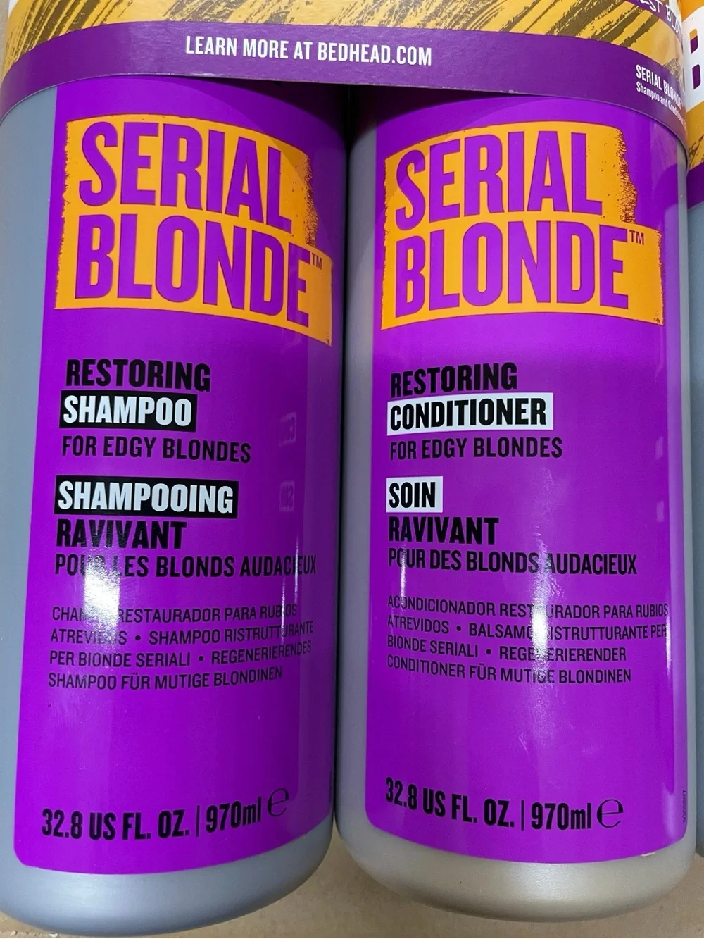 BedHead new sets
