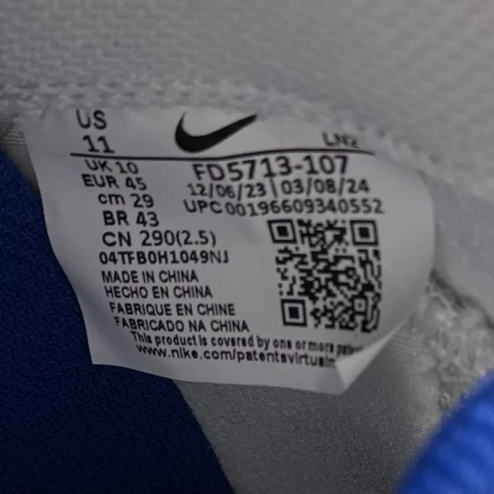 Nike vapor edge