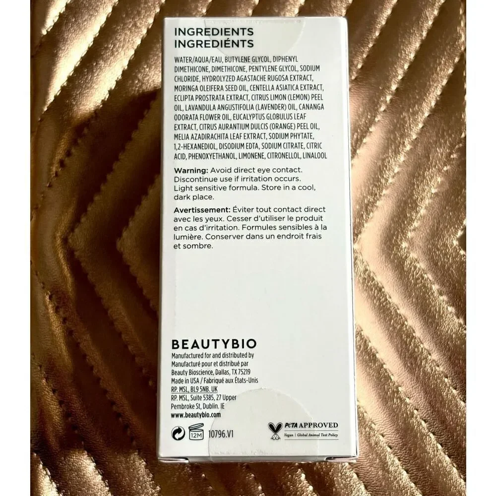 Beautybio oil size control