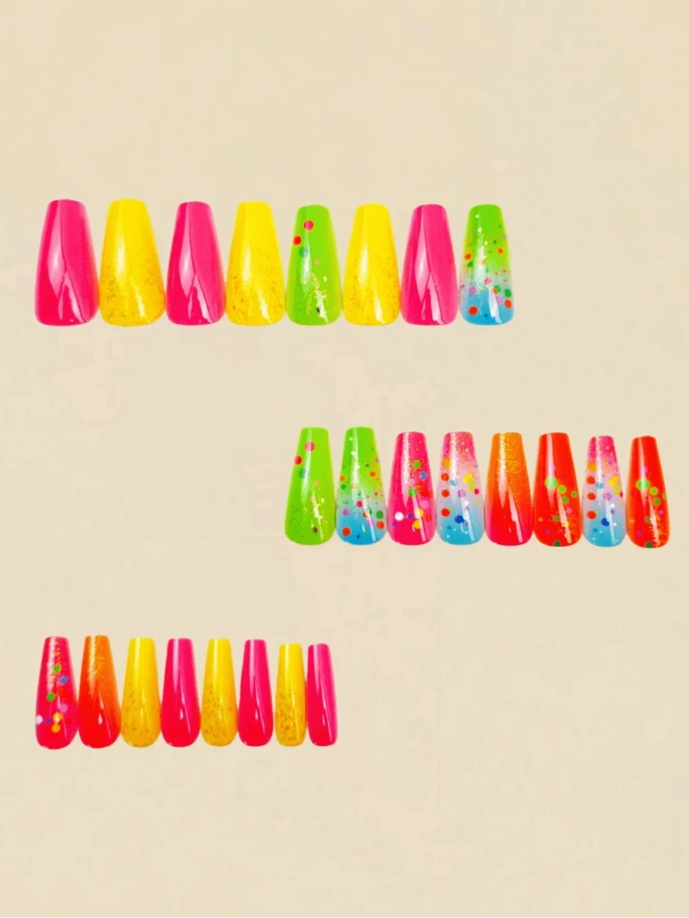 N/A vibrant neon