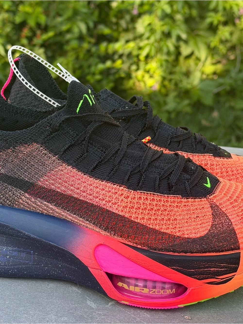 Nike Air ZoomX Alphafly 3 Women’s 8.5 Running Shoes - Black & Orange