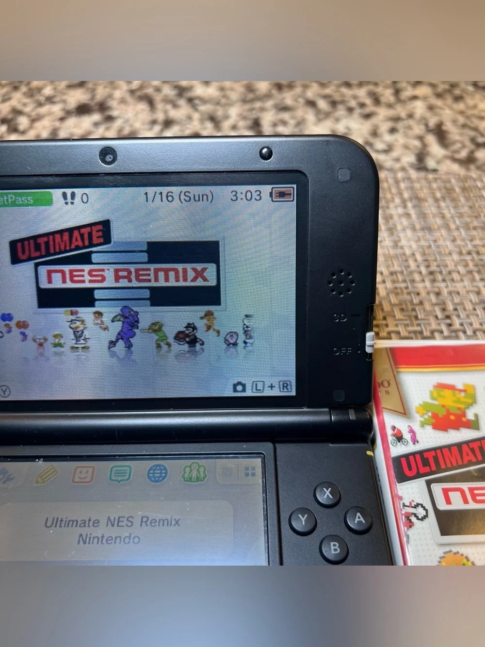 Nintendo black 3ds