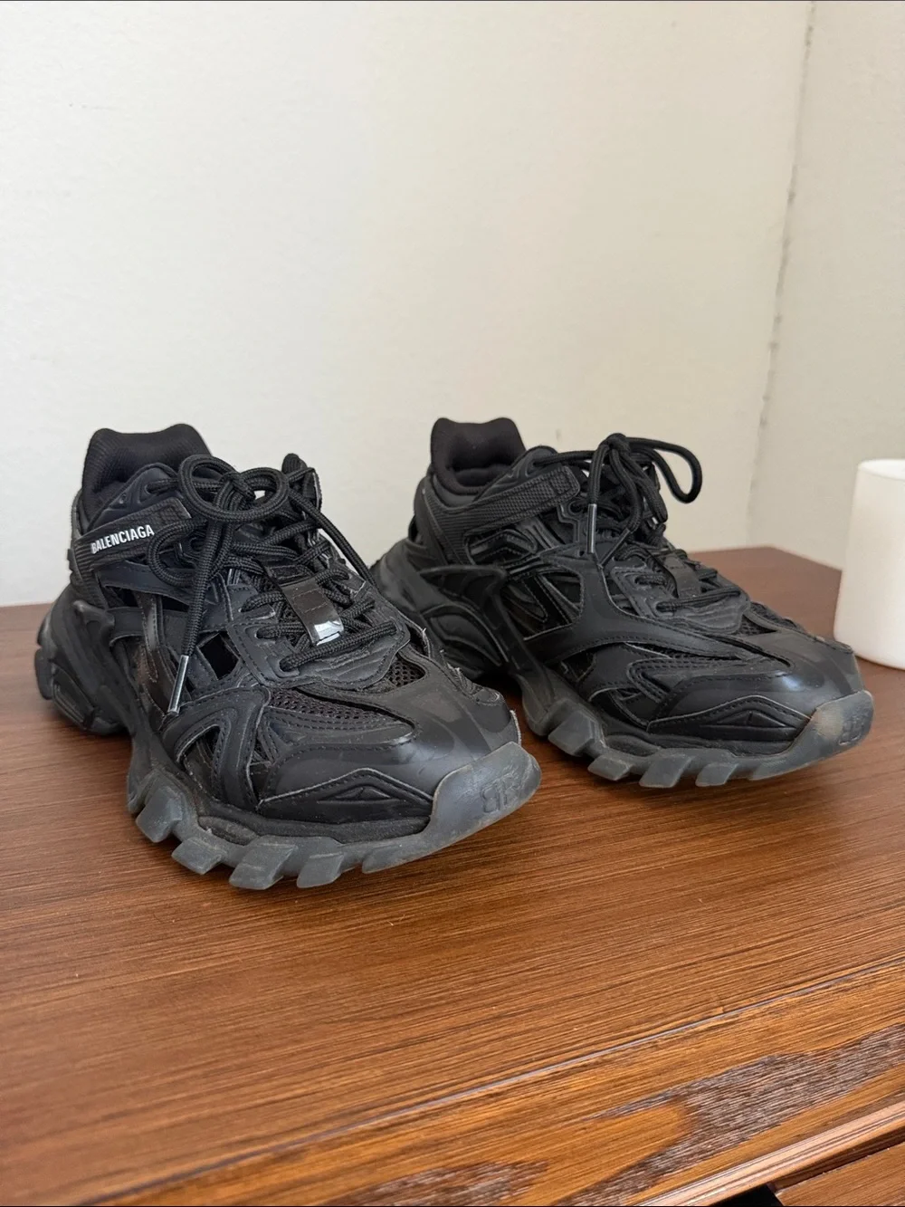Balenciaga Black Track Sneakers