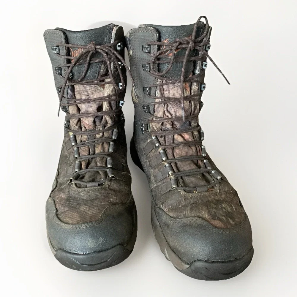 Danner Vital‎ 8 Boots Mossy Oak Camo Hunting Waterproof 10.5