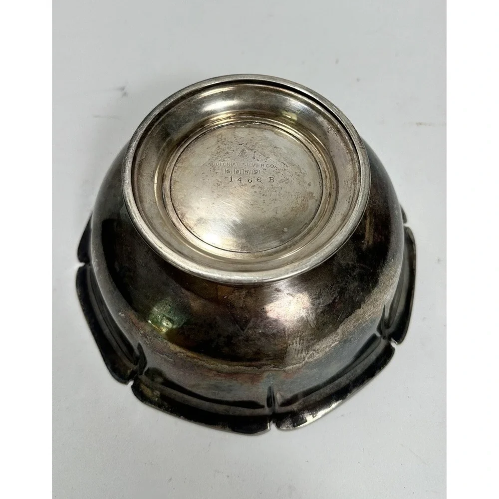 Colonial Co silver bowl