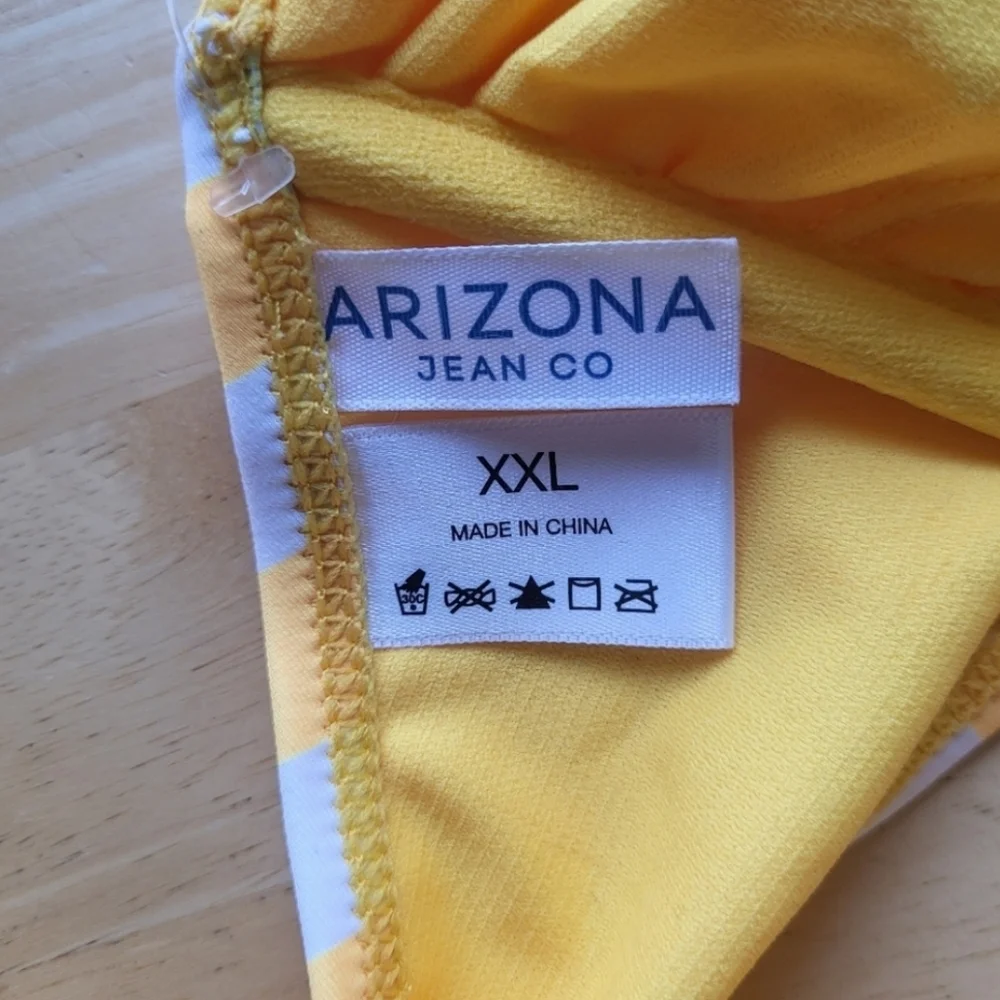 Arizona Jean Company orange suit jean
