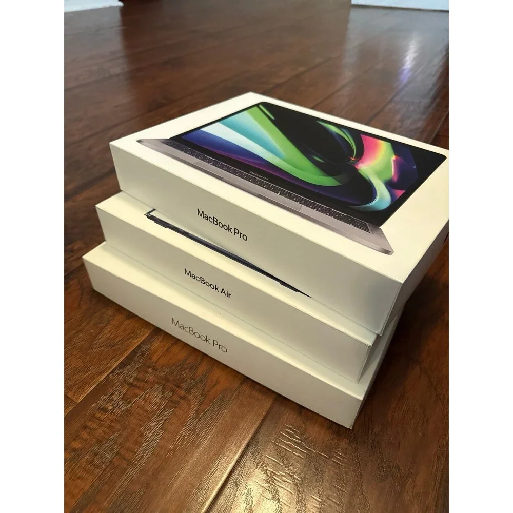 Genuine Apple MacBook Pro & MacBook Air Empty Boxes w/ Inserts – Lot of 3