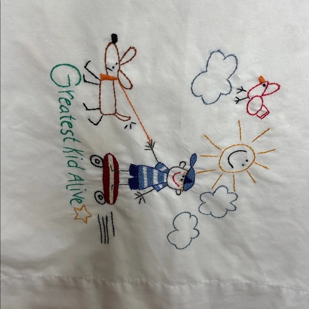 Unknown handmade embroidered