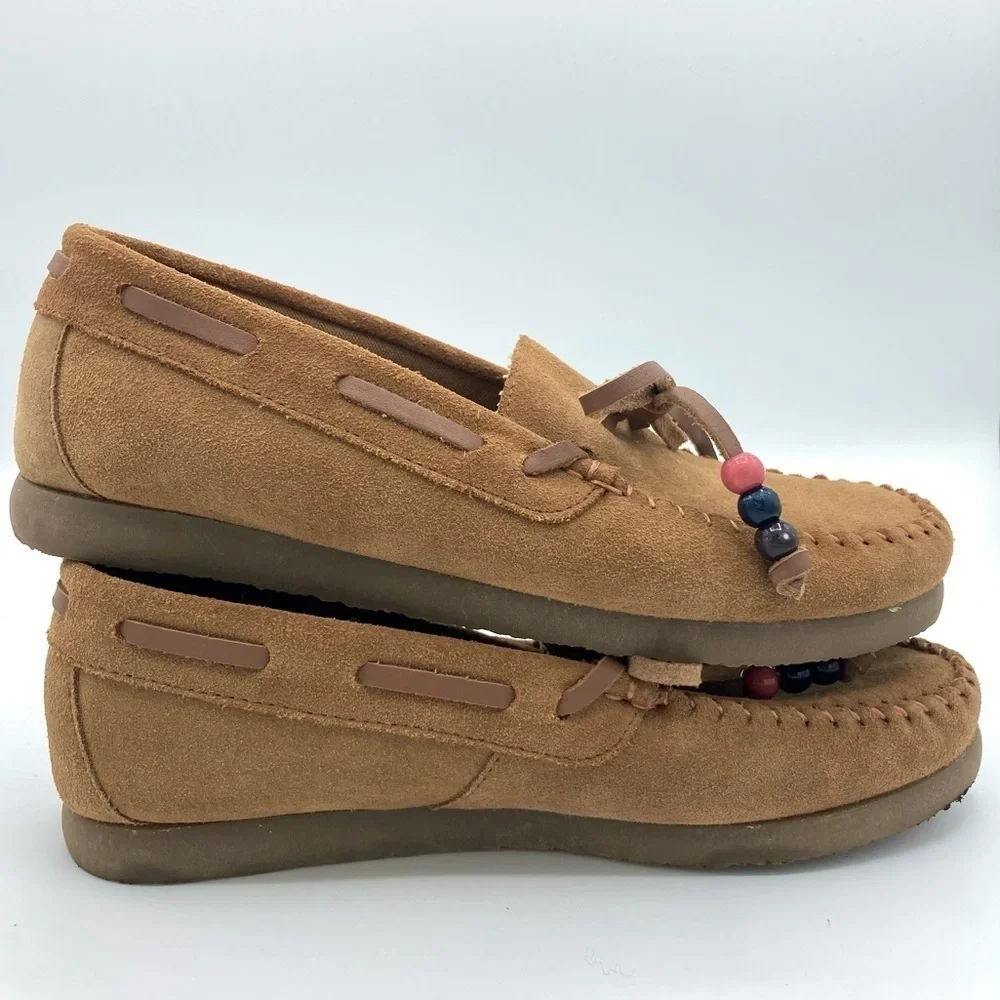 Zara suede moccasins