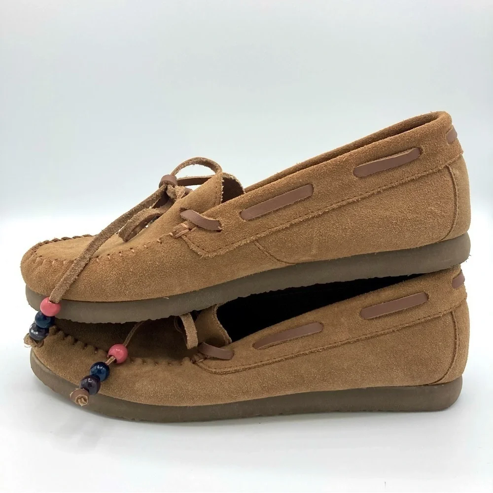 Zara suede moccasins