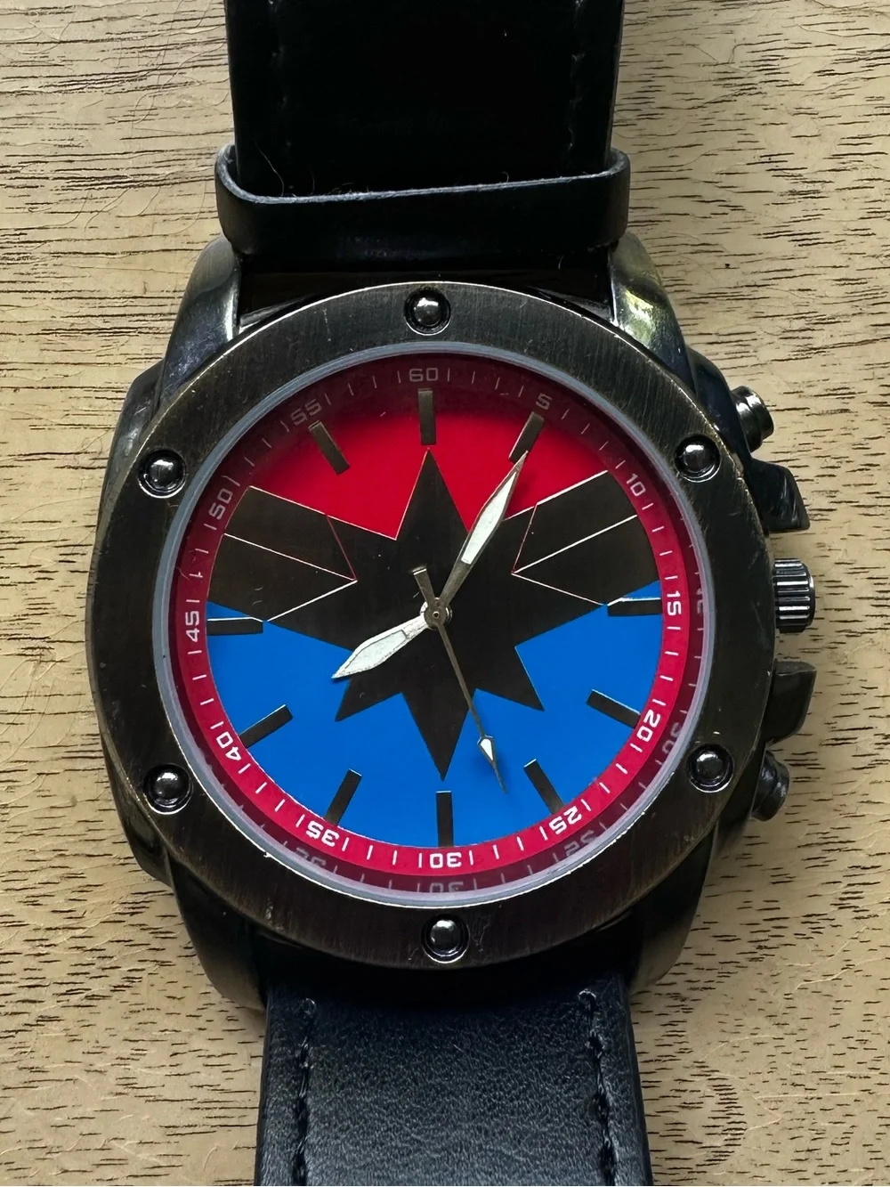 Comics Captain Marvel Sports Dress Watch Unisex