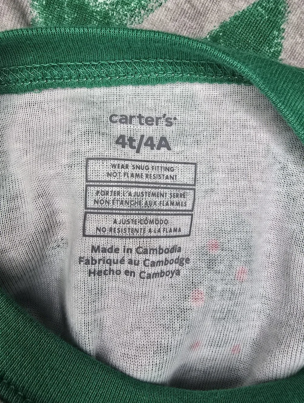 Carters soft pajama
