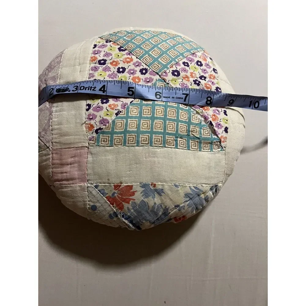 Quilt Pillow Hand Made  10in‎