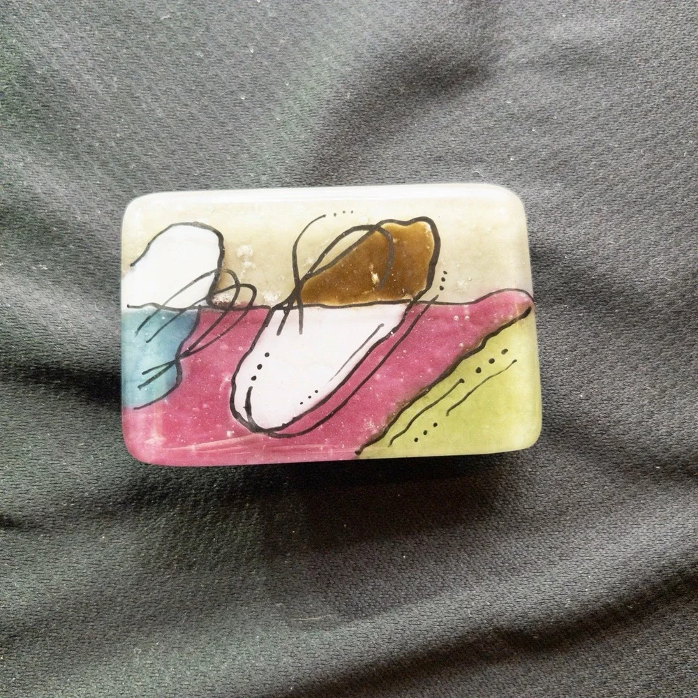 Handmade abstract hand